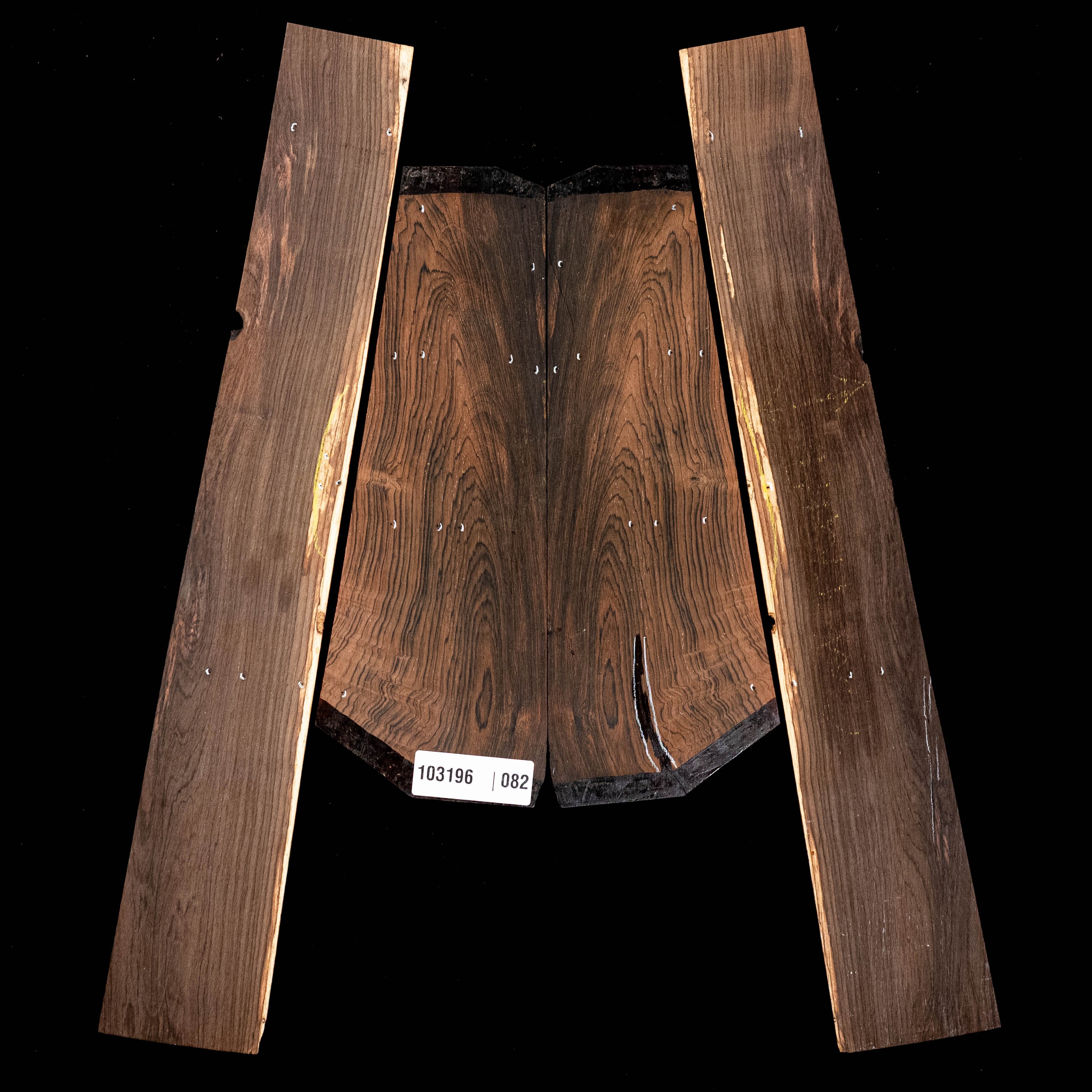 Brazilian Rosewood Back + Side Set - 082