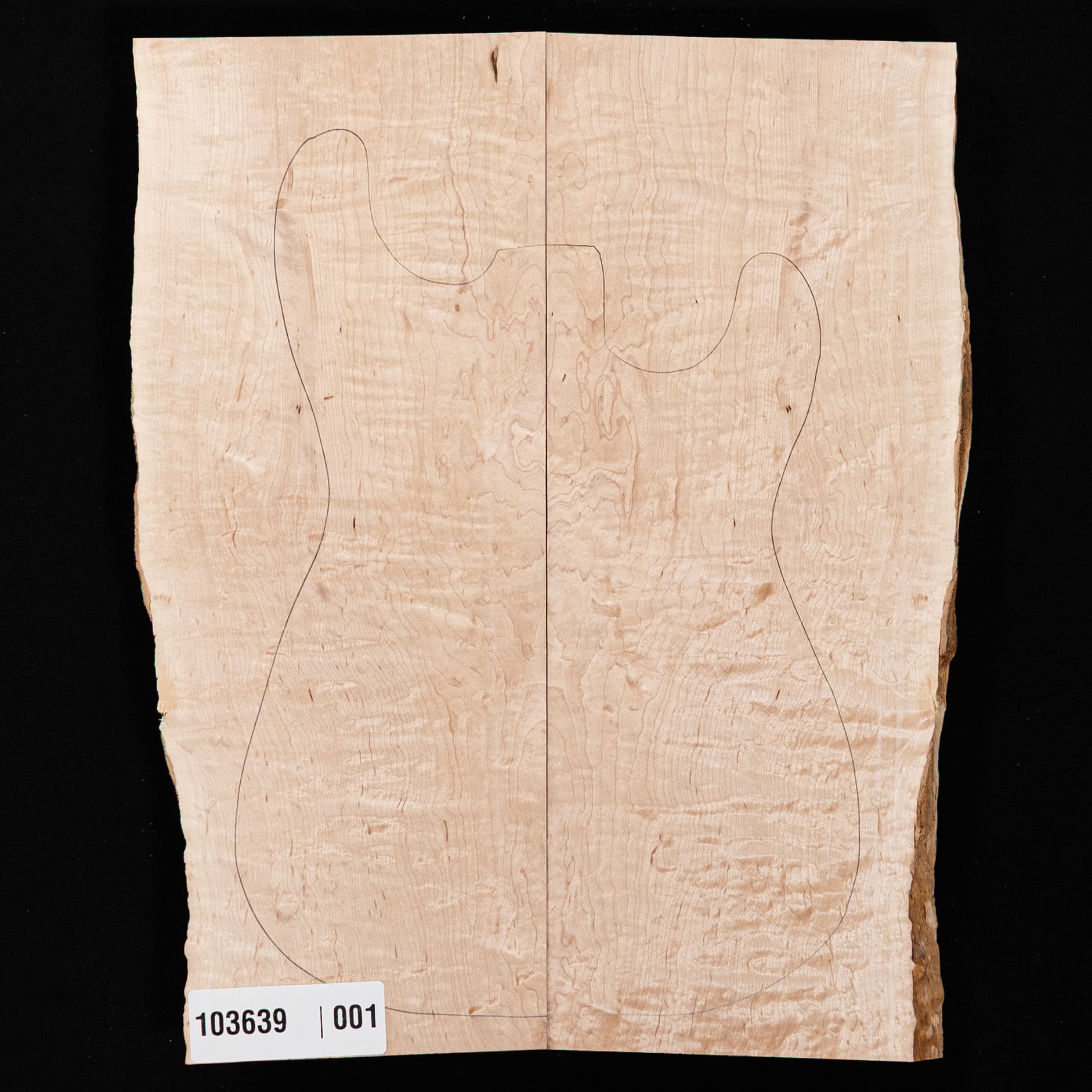 Blister Quilted Maple Drop Top, Thick - 001