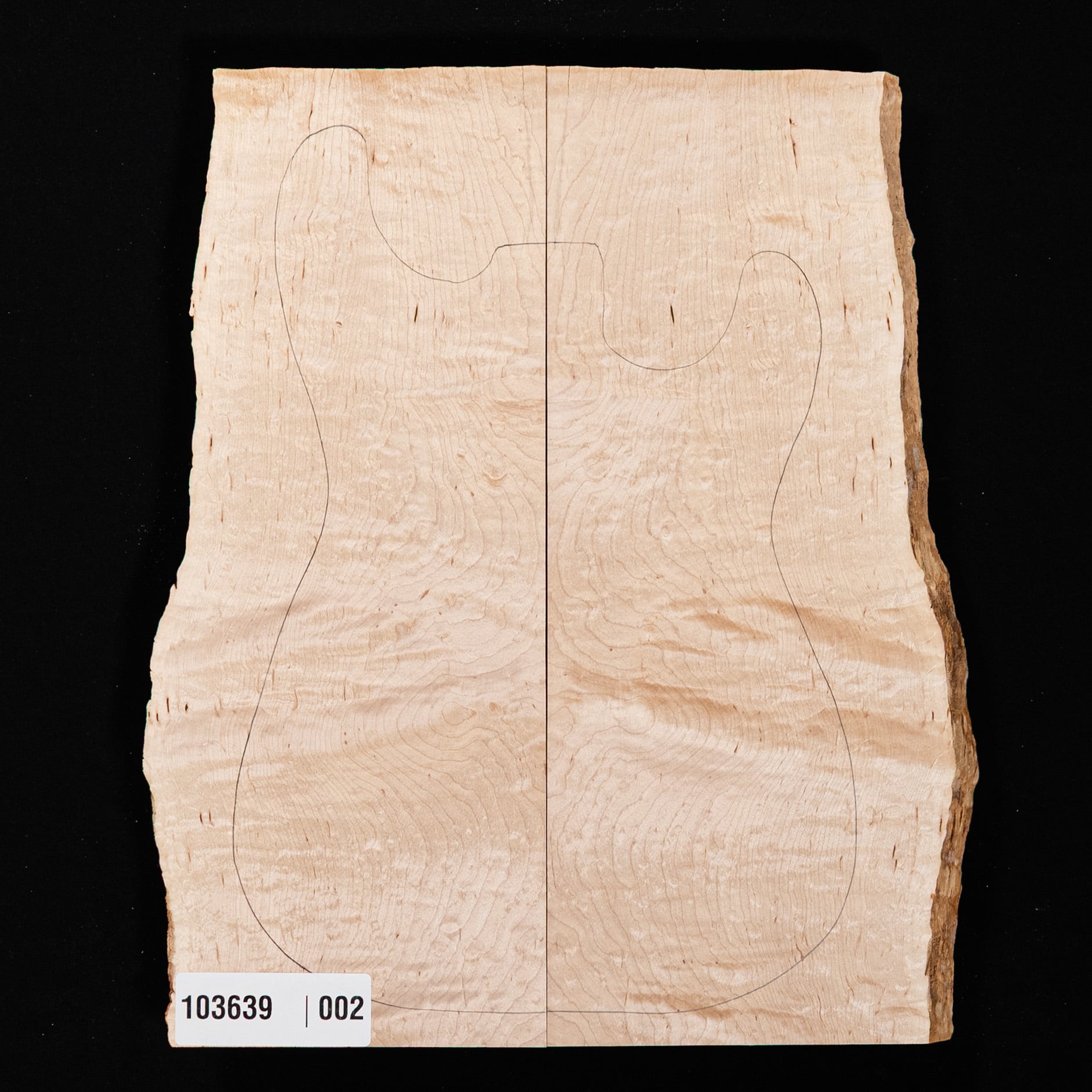 Blister Quilted Maple Drop Top, Thick - 002