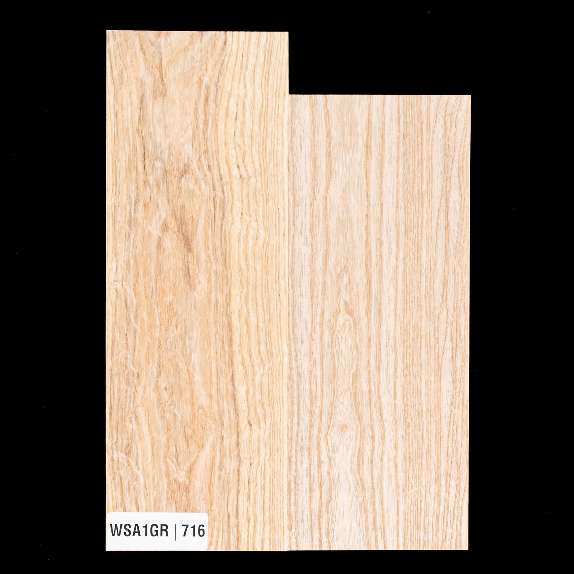 Swamp Ash Body Blank, 2-piece (11.2 lb) - 716