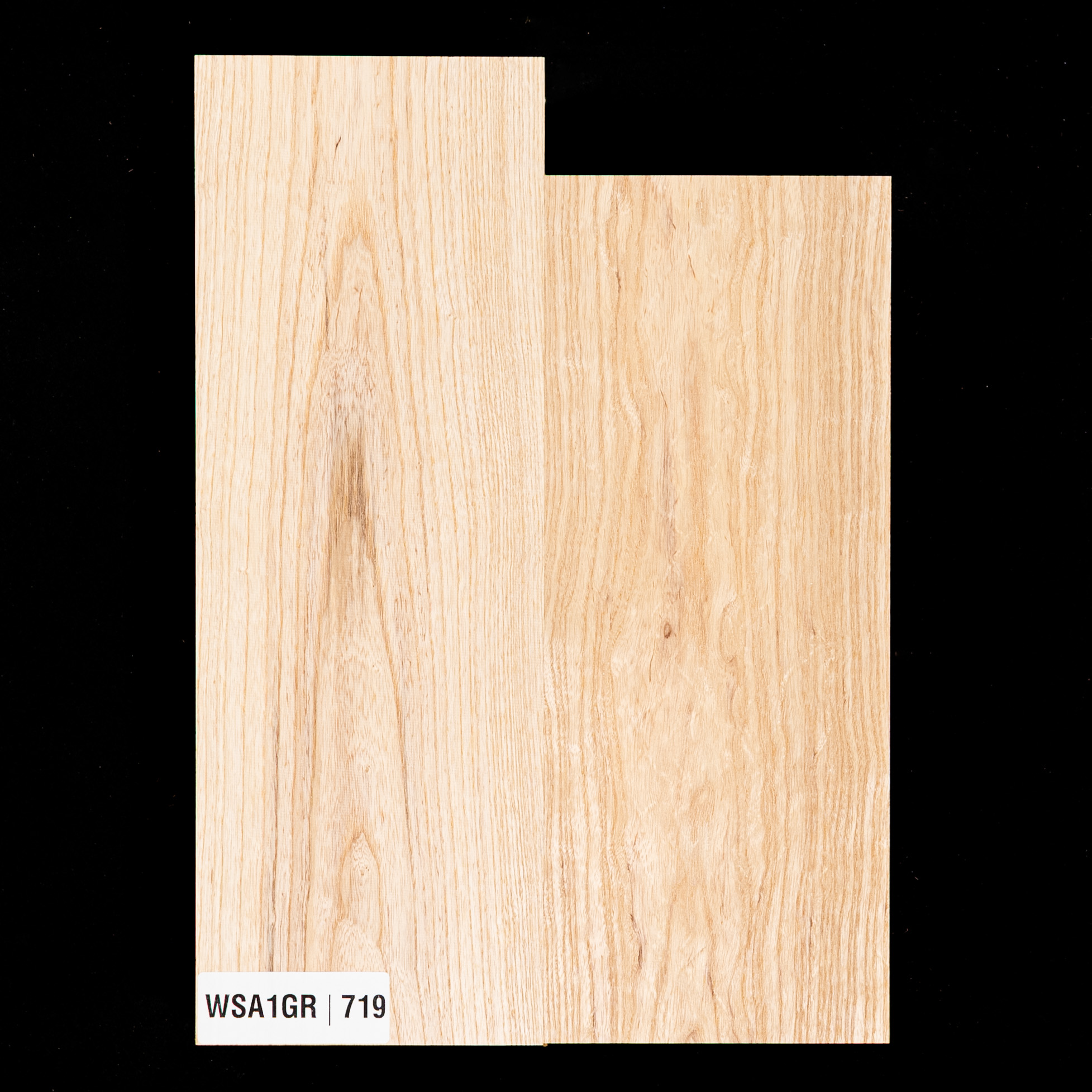 Swamp Ash Body Blank, 2-piece (11.4 lb) - 719
