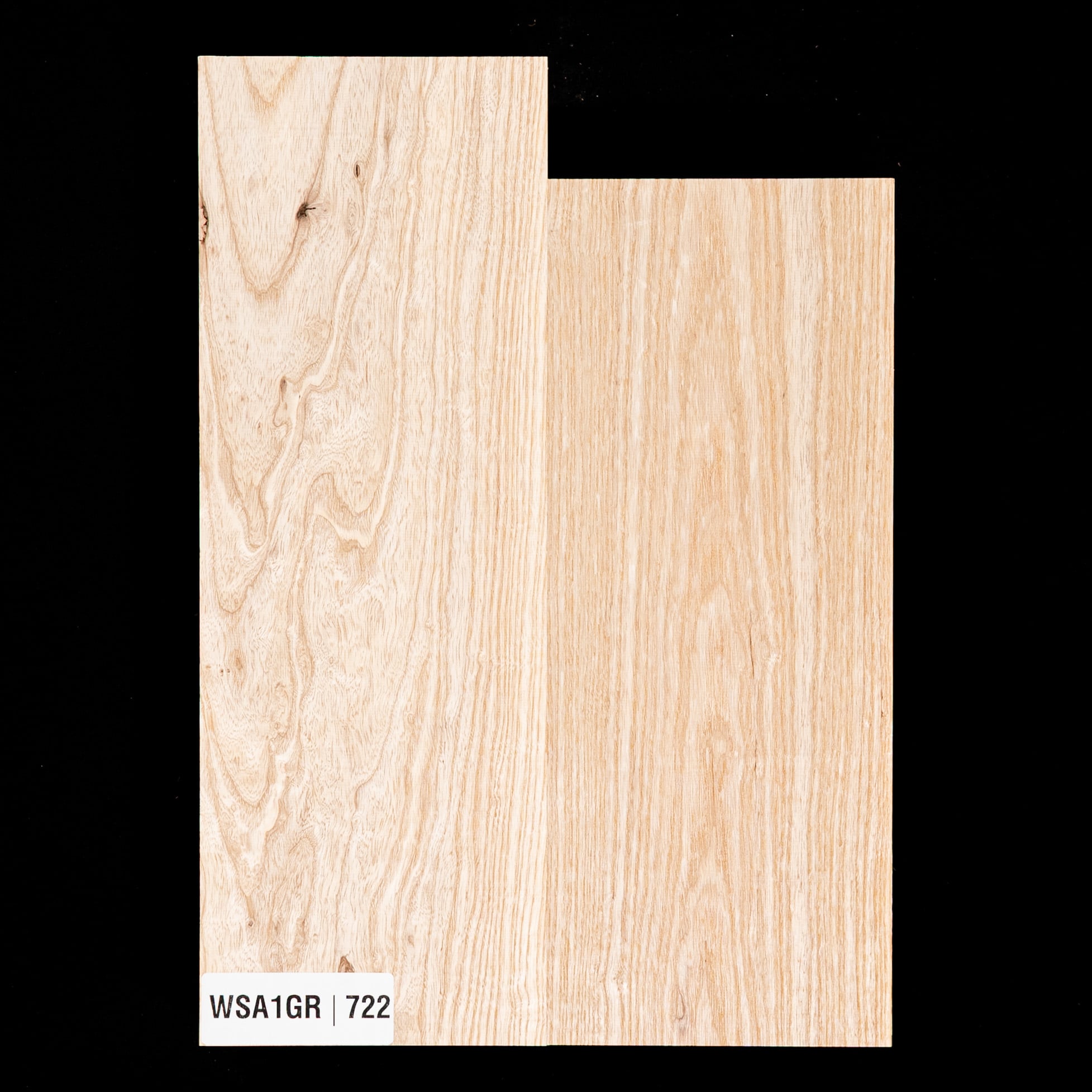 Swamp Ash Body Blank, 2-piece (11.6 lb) - 722