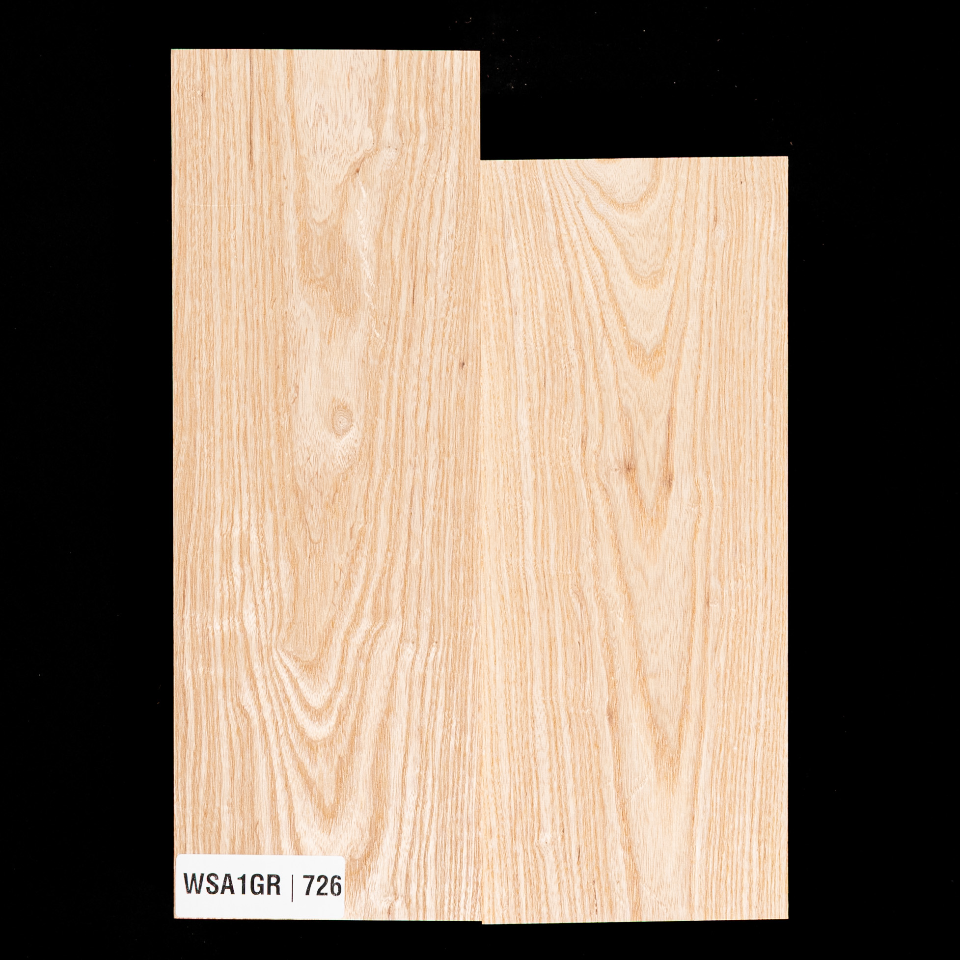 Swamp Ash Body Blank, 2-piece (11.4 lb) - 726