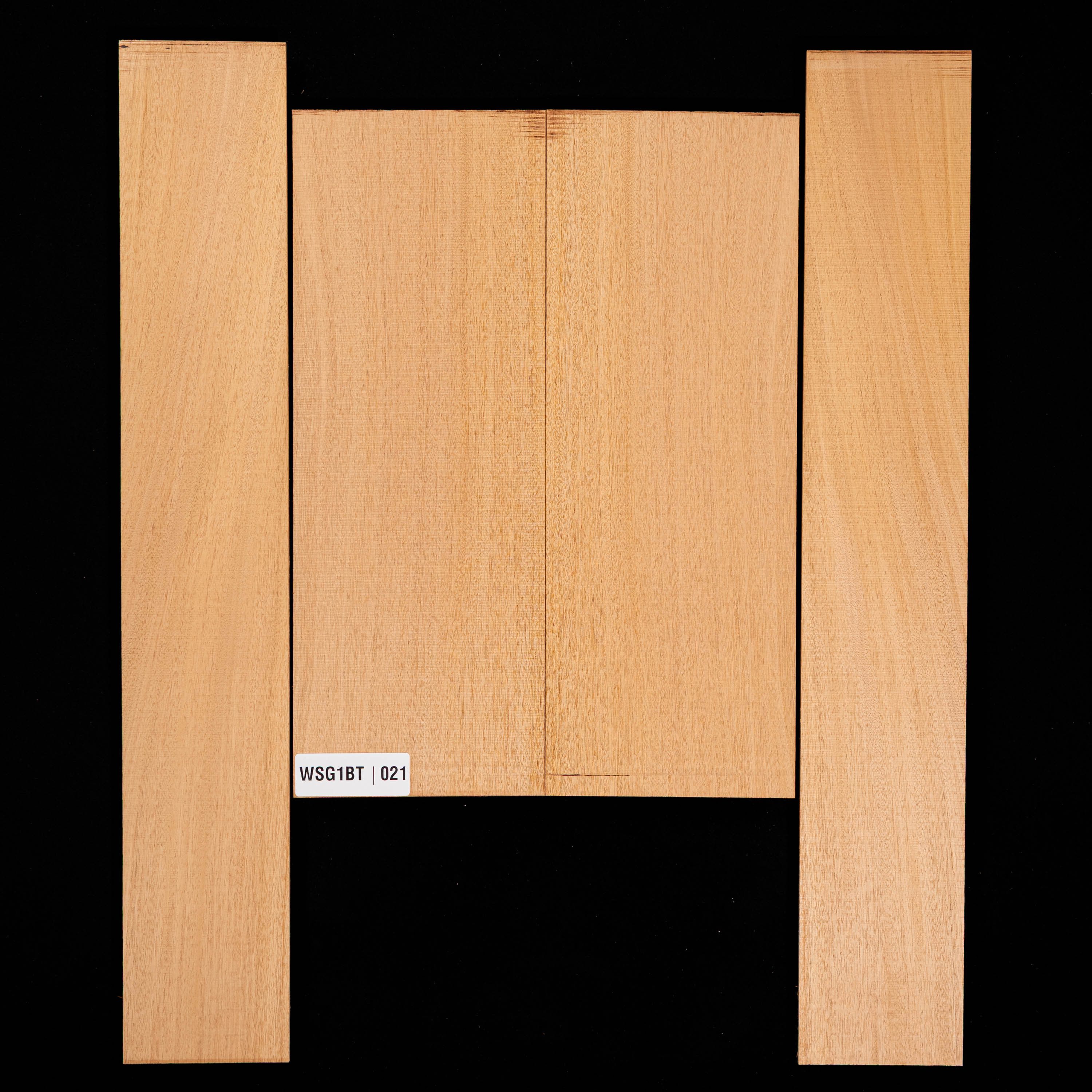 Honduran Mahogany Back + Side Set - 021