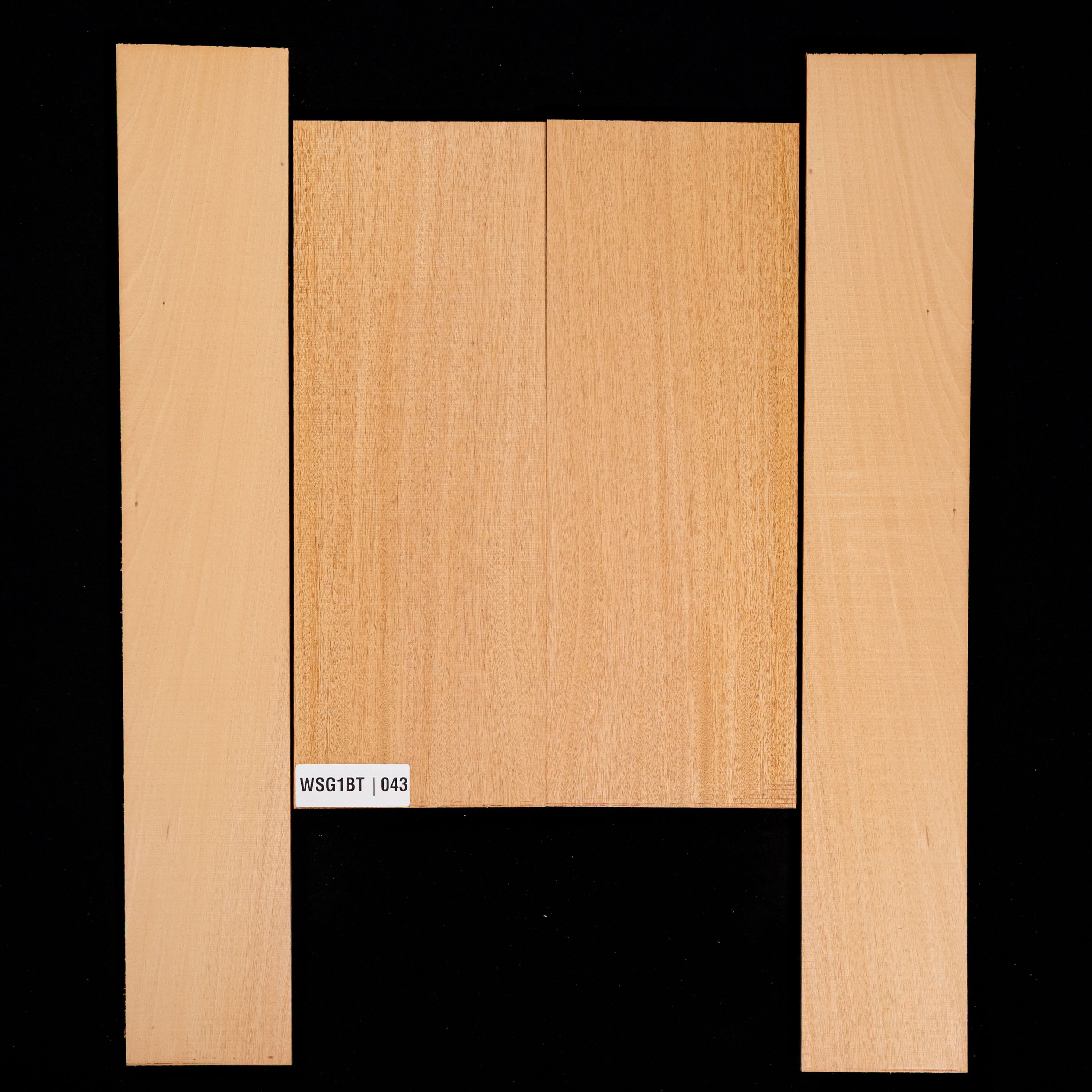 Honduran Mahogany Back + Side Set - 043