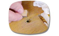 Photo: sanding