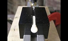 Photo: bridge pin slotter
