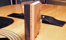 Filing the saddle flat