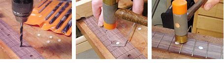Photo: inlay, frets