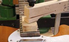 Clamping the neck