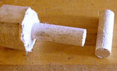 Making maple plugs