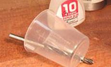 making a glue drip cup
