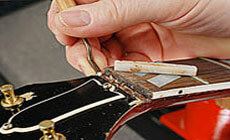clean the nut slot