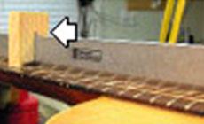 Neck set guage key