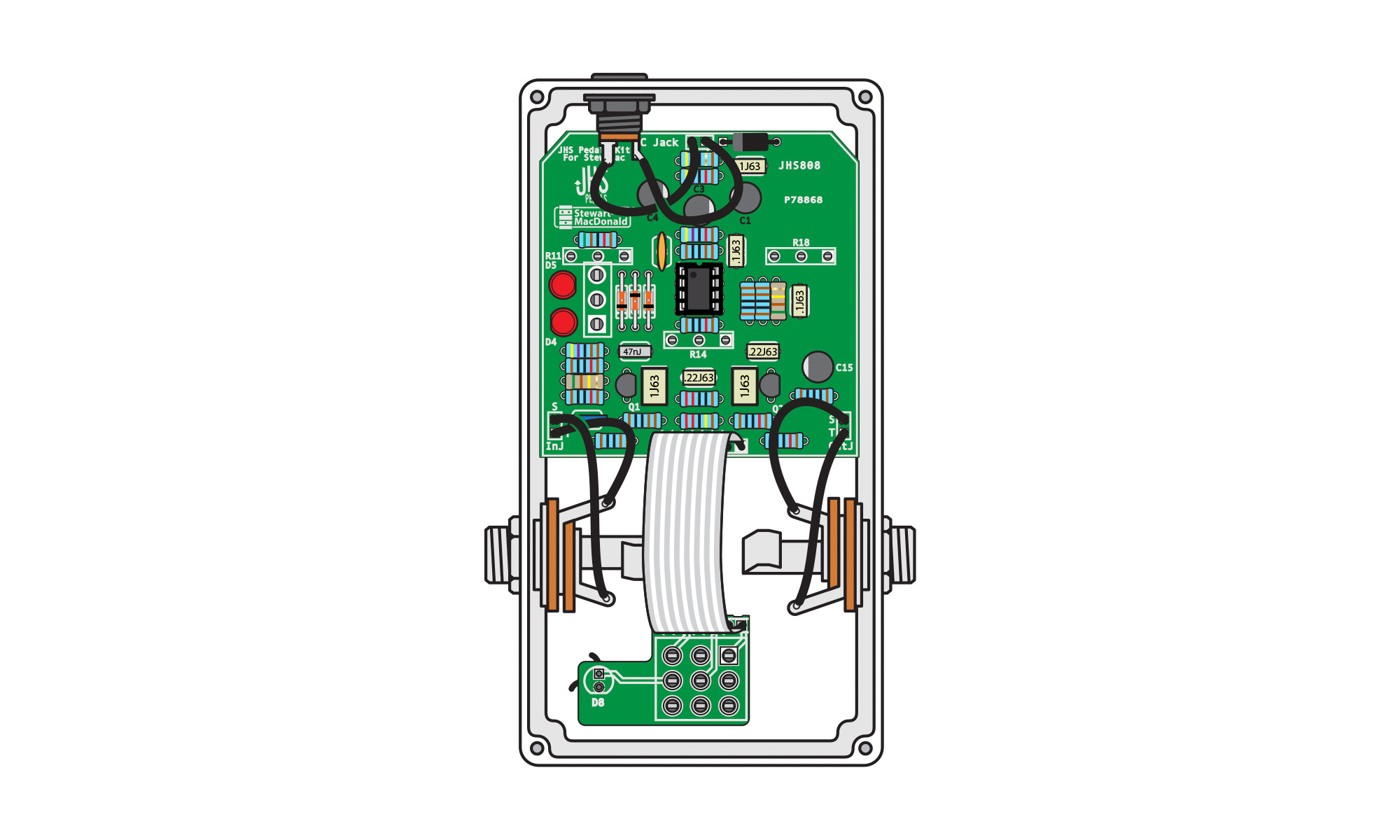 JHS Pedal Kit Assembly Instructions