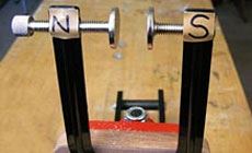 Two strong magnets