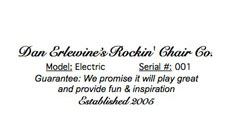 Dan's label artwork