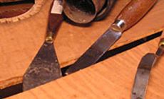 Guitar back repair