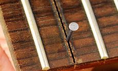 Nail as index pin